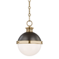 Latham Pendant with Aged/antique Distressed Bronze Finish