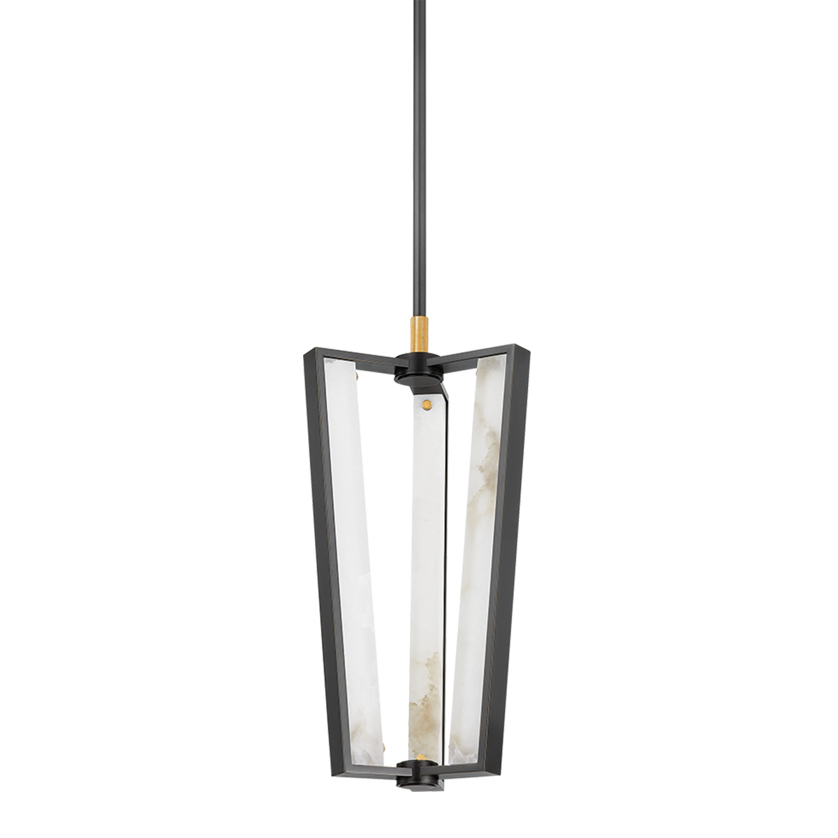 EDGEMERE PENDANT with AGED BRASS/DISTRESSED BRONZE Finish