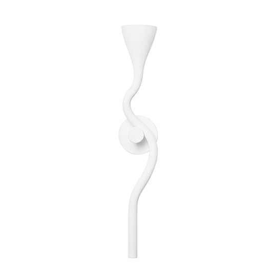 Anastasia Wall Sconce In GESSO WHITE Finish