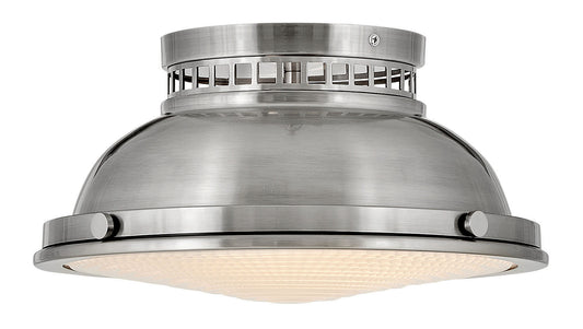 Emery Small Flush Mount In Brushed Nickel Finish