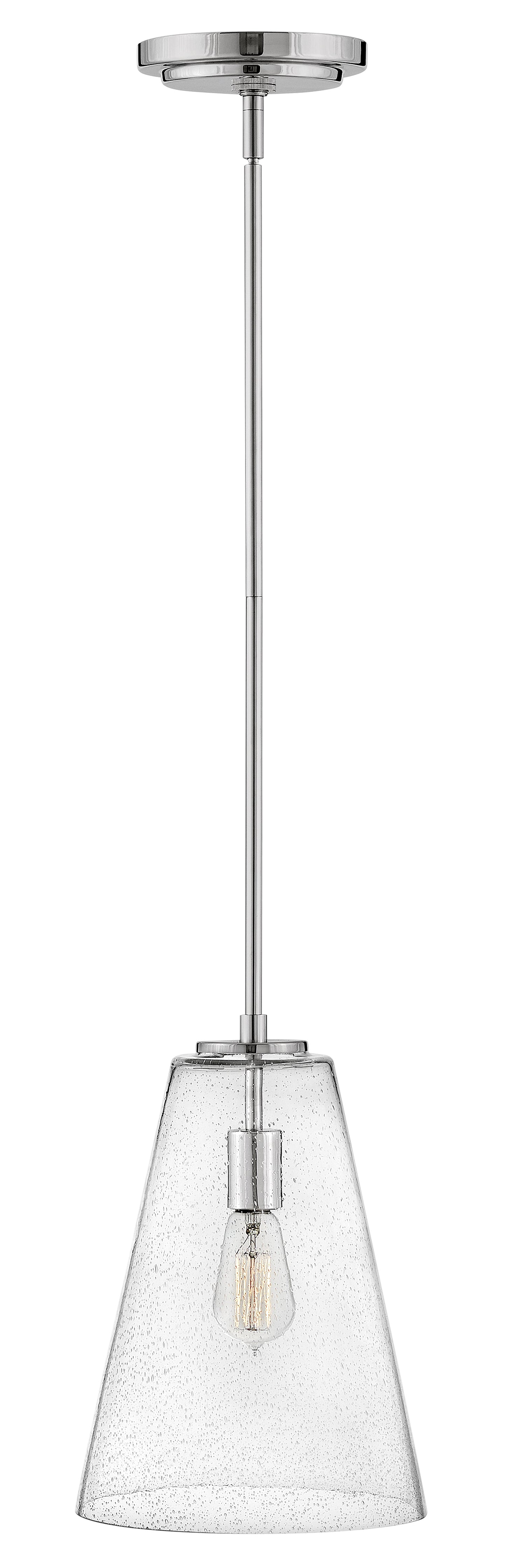 Vance Small Pendant In Polished Nickel Finish