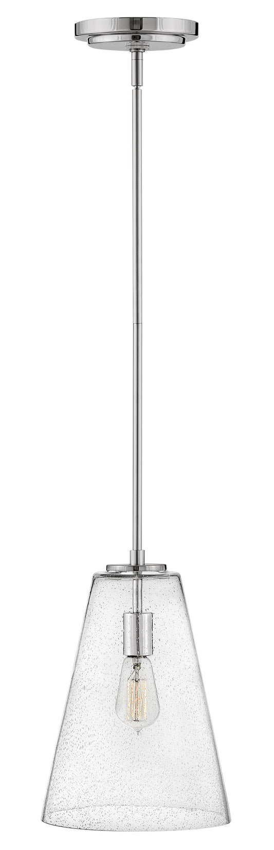 Vance Small Pendant In Polished Nickel Finish