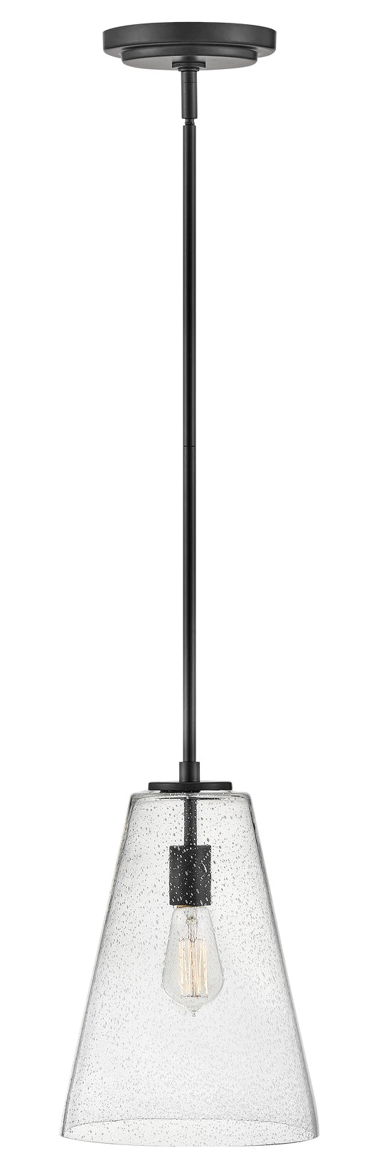 Vance Small Pendant In Black Finish