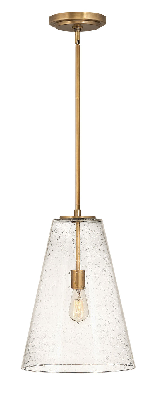 Vance Medium Pendant In Light Brass Finish