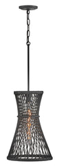 Twyla Medium Pendant In Black Finish