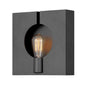 Ludlow Medium Single Light Sconce In Gray Finish