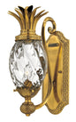 Plantation Medium Single Light Sconce In Gold Finish