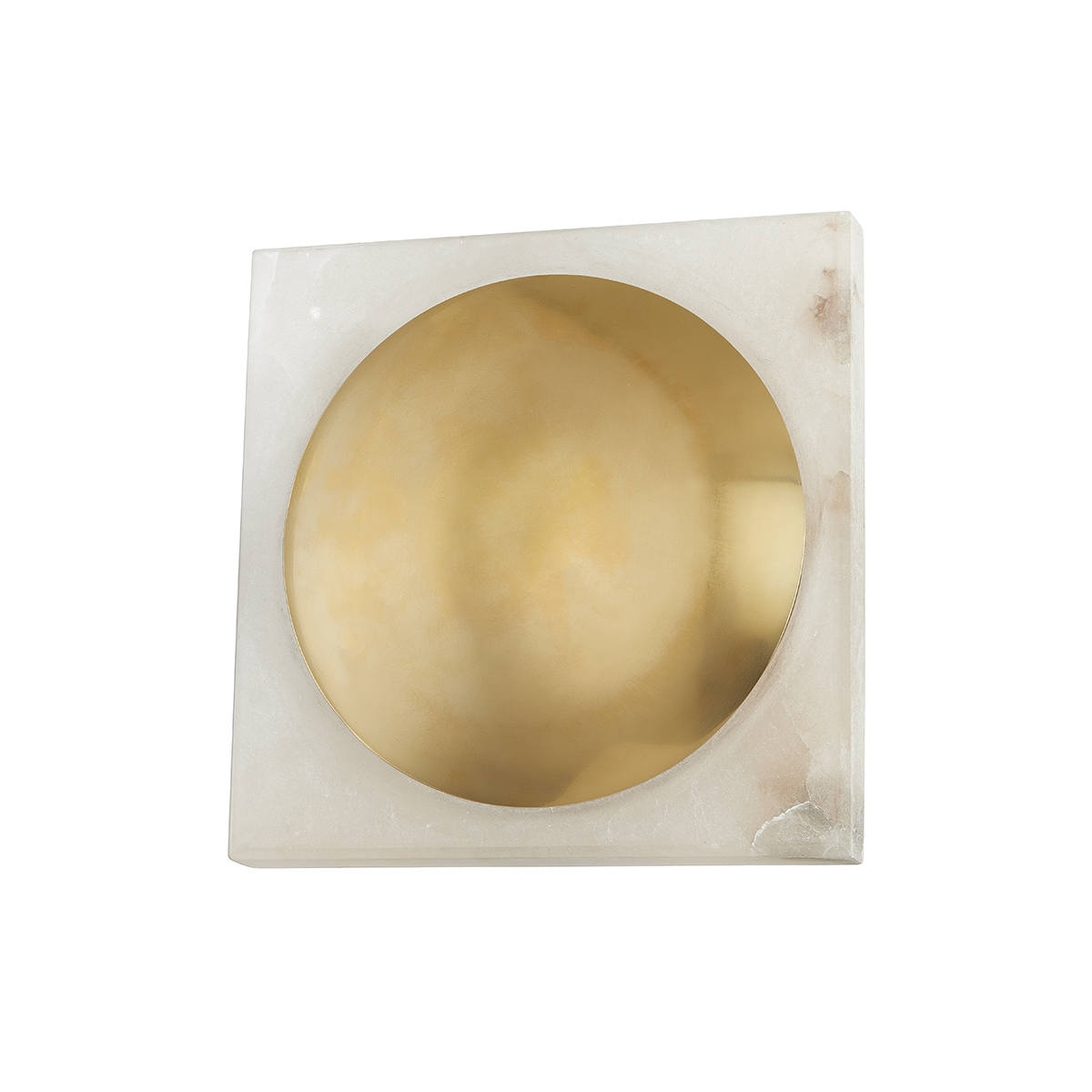 Hamel Flush Mount In VINTAGE BRASS Finish