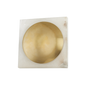 Hamel Flush Mount In VINTAGE BRASS Finish