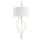 Akina Wall Sconce In VINTAGE BRASS Finish