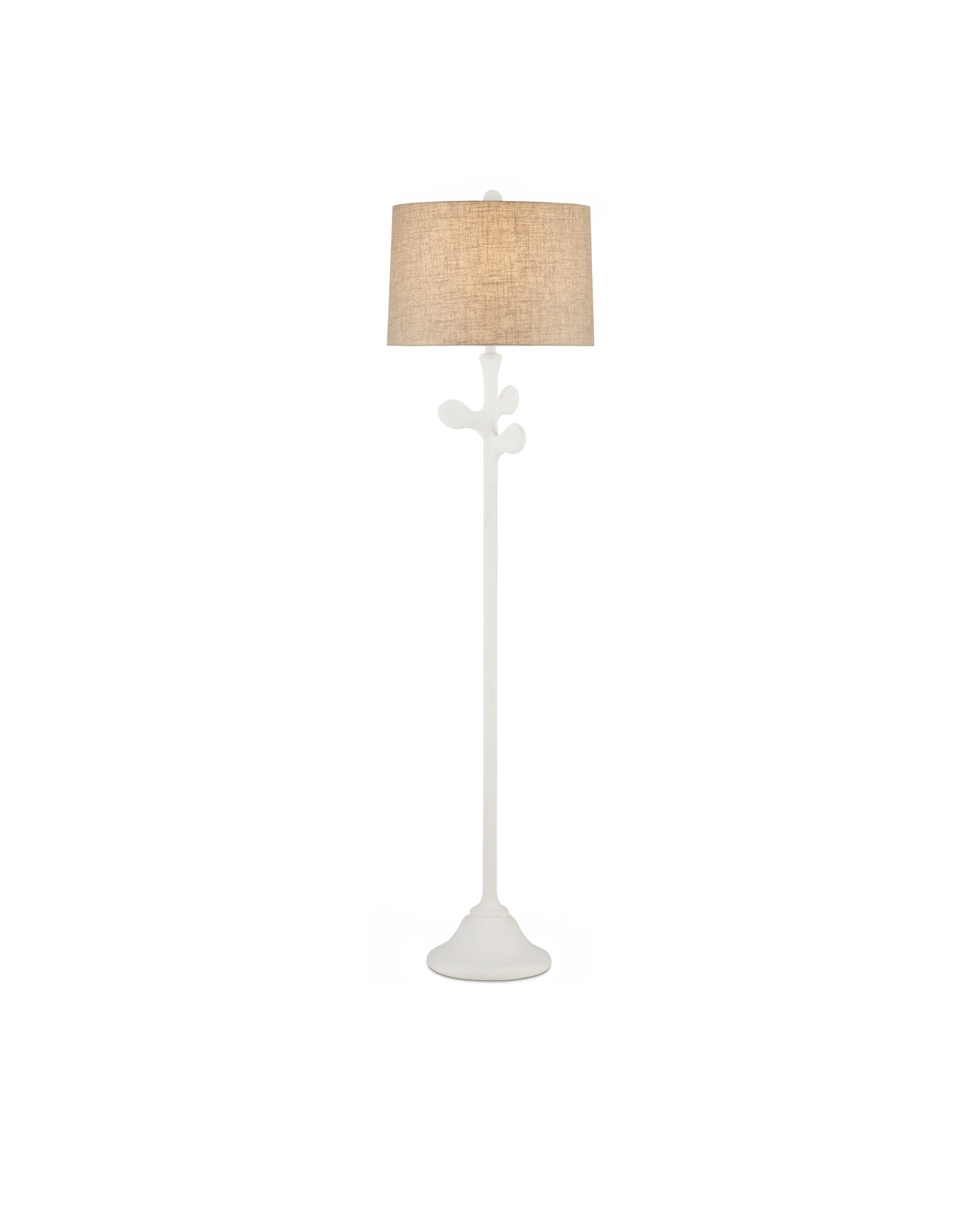 Charny White Floor Lamp
