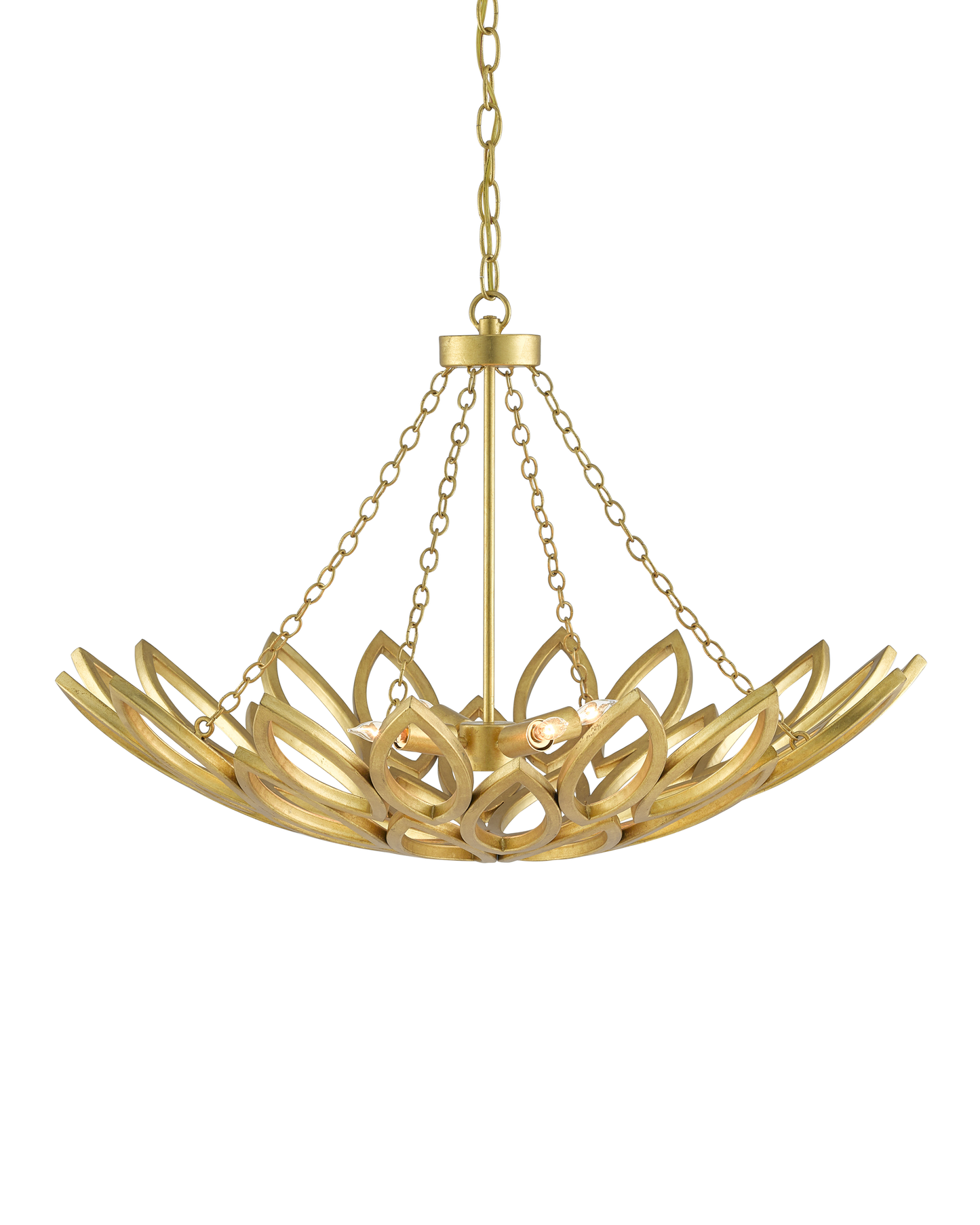 Allemande Gold Chandelier