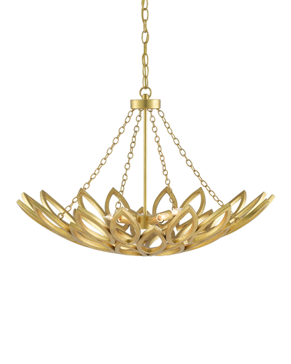 Allemande Gold Chandelier
