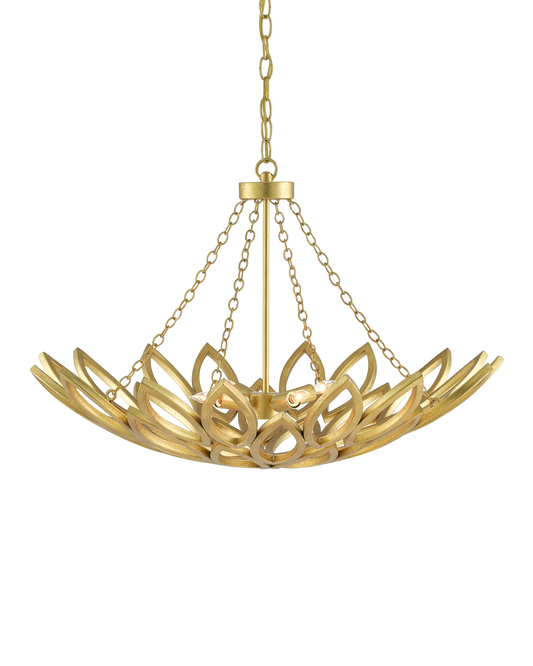 Allemande Gold Chandelier