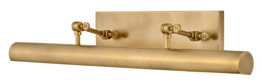 Stokes Large Adjustable Accent Light In Light Brass Finish