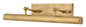 Stokes Large Adjustable Accent Light In Light Brass Finish