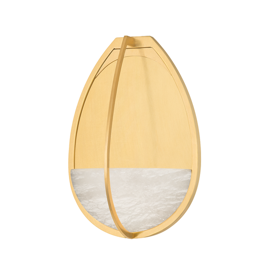 Lloyd Wall Sconce with Aged Brass Finish