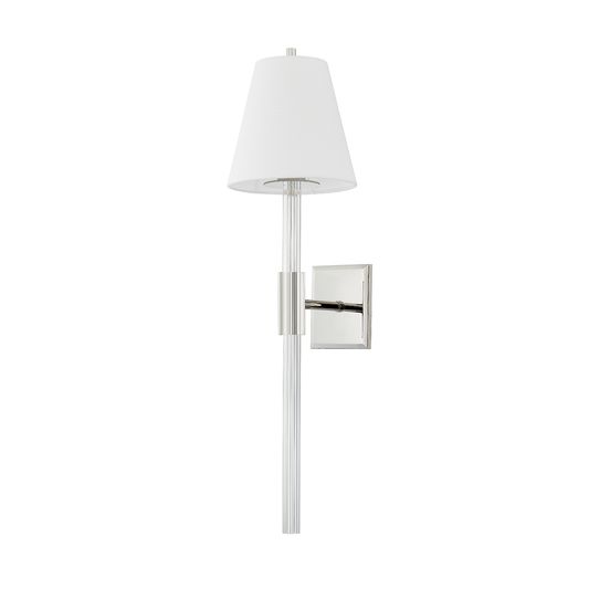 Martina Wall Sconce In POLISHED NICKEL Finish