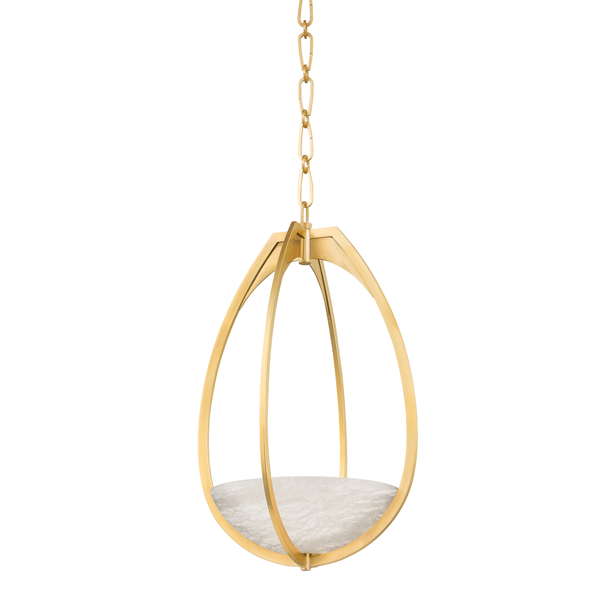 Lloyd Pendant with Aged Brass Finish