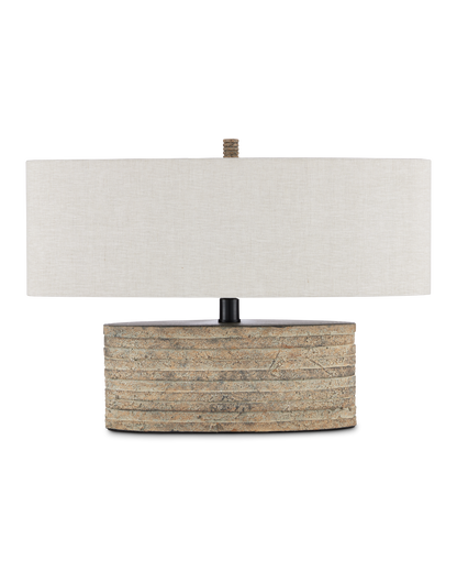 Innkeeper Rustic Oval Table Lamp