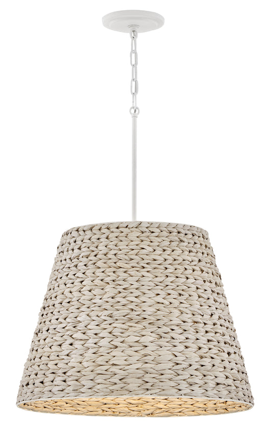Seabrook Medium Chandelier In White Finish