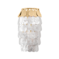 Coralie Wall Sconce In VINTAGE GOLD LEAF Finish