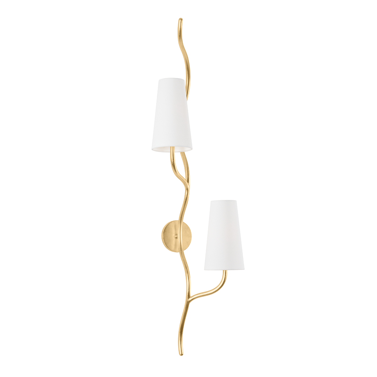 Cortona Wall Sconce In VINTAGE GOLD LEAF Finish