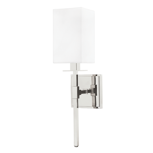 Taunton Wall Sconce with Polished Nickel Finish