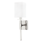 Taunton Wall Sconce with Polished Nickel Finish