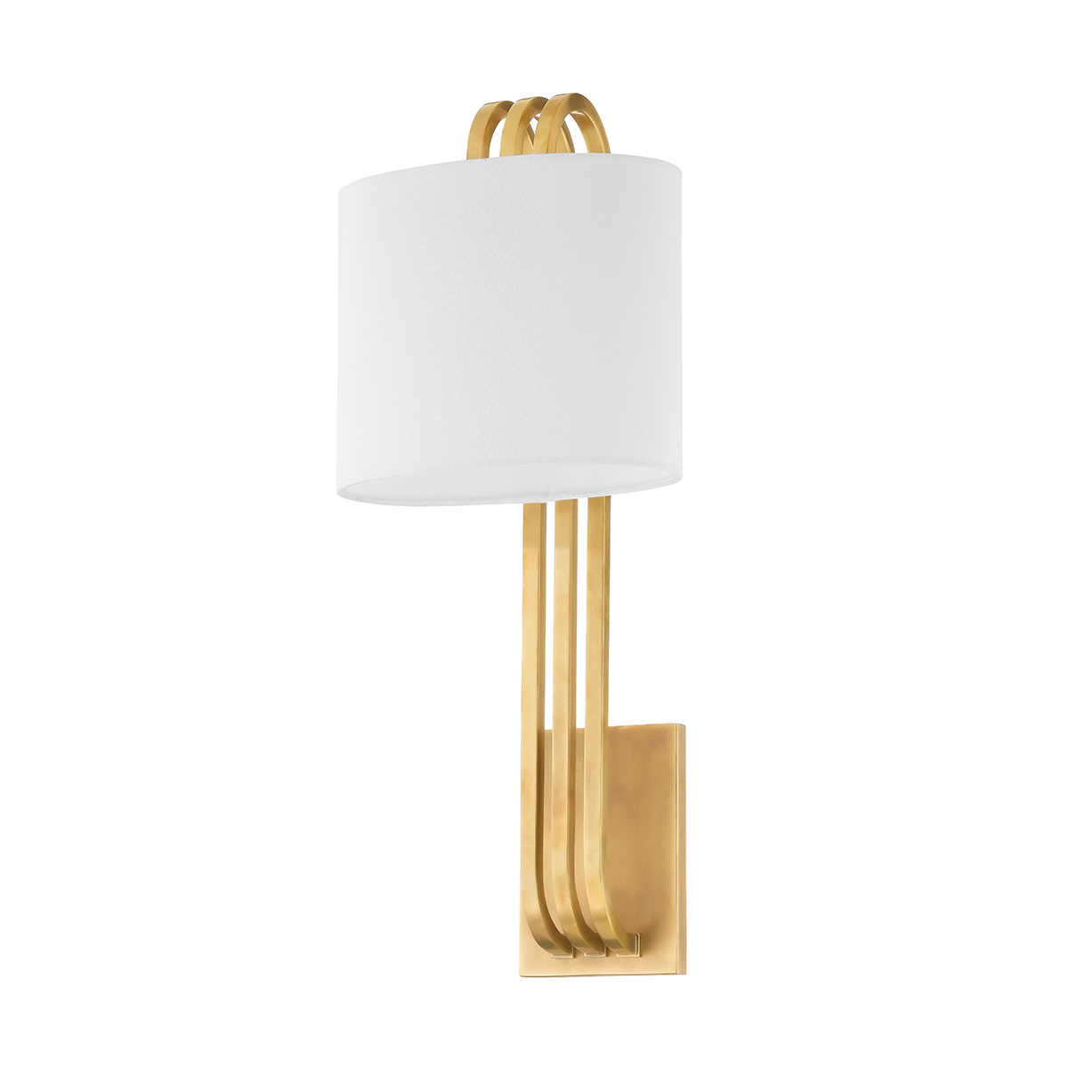 Lysandra Wall Sconce In VINTAGE BRASS Finish