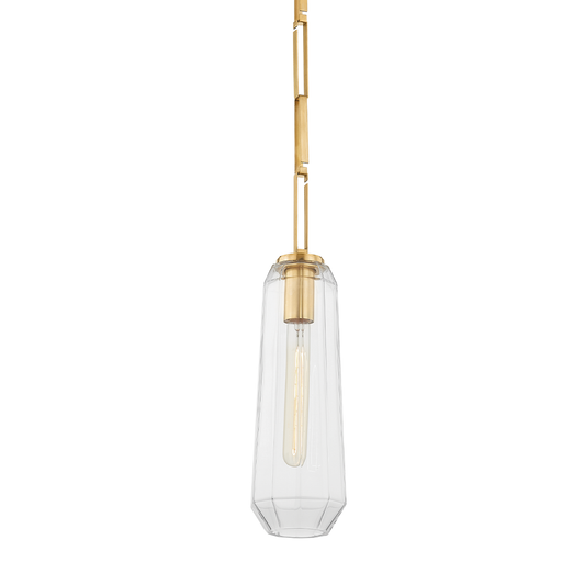 Copenhagen Pendant In VINTAGE BRASS Finish