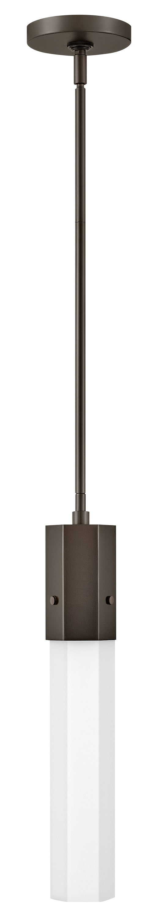 Facet Extra Small Pendant In Black Finish