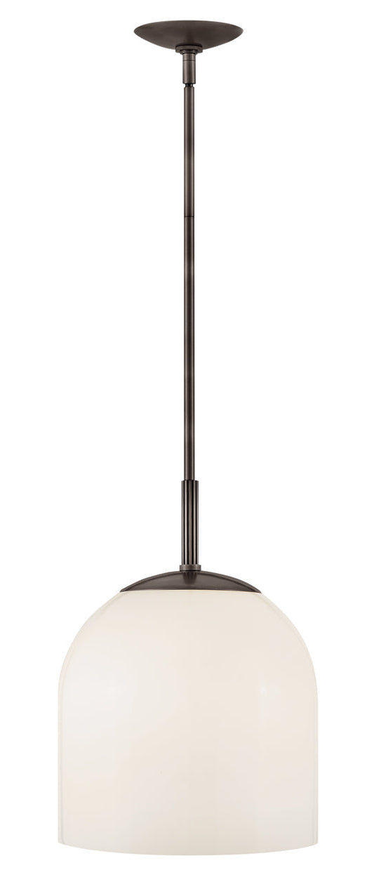 Willa Medium Convertible Pendant In Black Finish