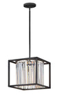 Giada Medium Convertible Pendant In Black Finish