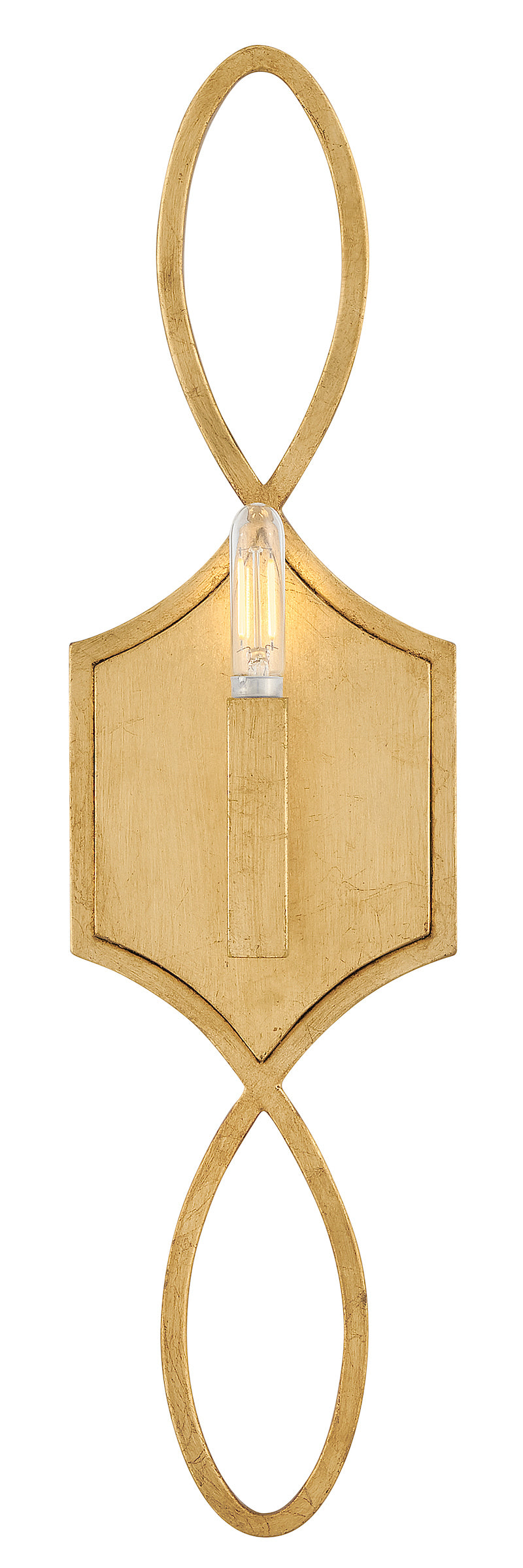 Leona Large Sconce In Gold Finish
