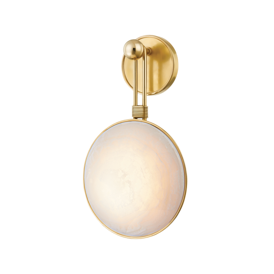 ARES Wall Sconce In Vintage Brass Finish