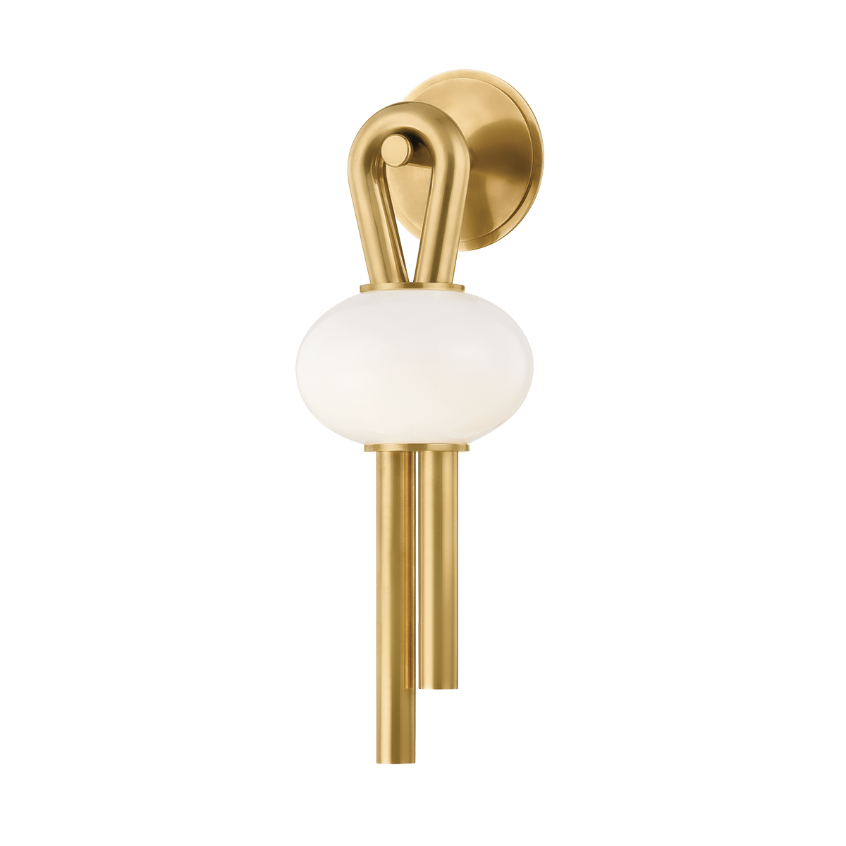 ALA Wall Sconce In Vintage Brass Finish