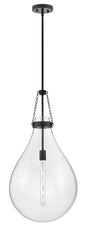 Eloise Large Pendant In Black Finish