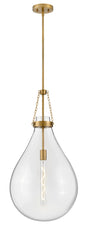 Eloise Large Pendant In Light Brass Finish