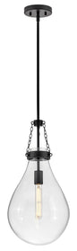 Eloise Small Pendant In Black Finish