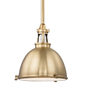 Massena Pendant with Aged Brass Finish