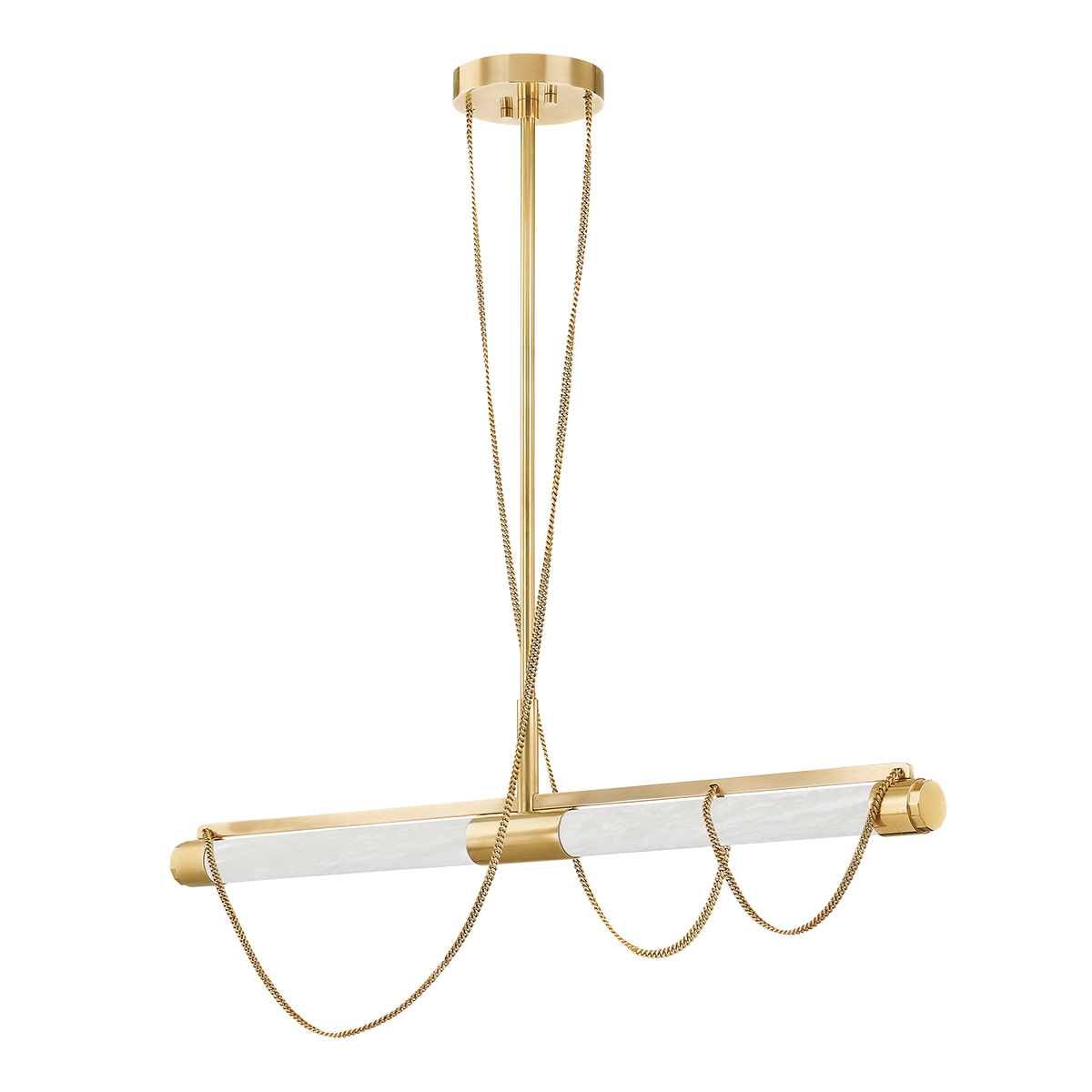 LARIAT Linear In Vintage Brass Finish