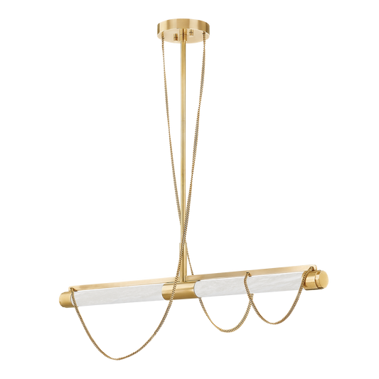 LARIAT Linear In Vintage Brass Finish