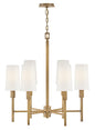Fenwick Medium Chandelier In Light Brass Finish