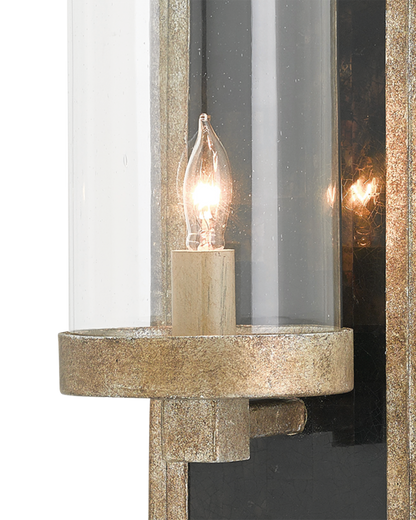 Charade Silver Wall Sconce