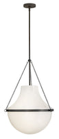 Collins Large Pendant In Black Finish