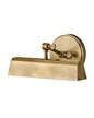 Arti Small Adjustable Accent Light In Light Brass Finish