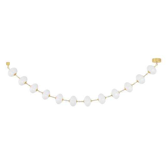 NEPHELE Chandelier In VINTAGE POLISHED BRASS Finish