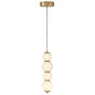 Trigo Extra Small Pendant In Light Brass Finish