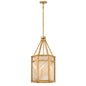 Sura Large Pendant In Gold Finish